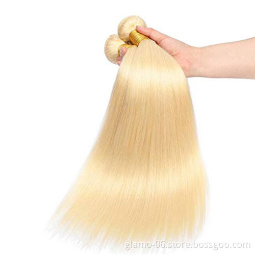 613 straight Human Hair Bundles , Wholesale Bundle Hair Vendors, Free Sample 10A Mink Virgin Brazilian Cuticle Aligned Hair